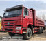Κίνα Diesel Howo 375 χρησιμοποιημένο κιβώτιο απορρίψεων ικανότητας 16-20 Cbm τόνου φορτηγών απορρίψεων 25-30 εξαγωγέας