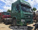 Χρησιμοποιημένο επικεφαλής φορτηγό ρυμουλκών diesel Howo κεφάλι τρακτέρ 375/10 πολυάσχολος που γίνεται το 2015 προμηθευτής