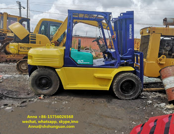 Κίνα FD50 5 τόνος χρησιμοποίησε το βιομηχανικό Forklift χειρωνακτικό τύπο δύναμης φορτηγών παλετών προμηθευτής
