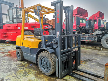 Forklift μηχανών diesel Isuzu φορτηγό, χρησιμοποιημένο χειρωνακτικό Forklift TCM 3T φορτηγό προμηθευτής