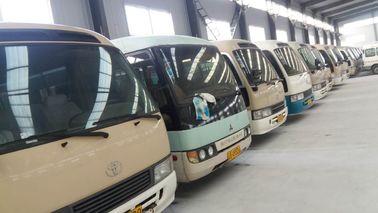 Κίνα Η Toyota 1HZ/15B 16B χρησιμοποίησε το λεωφορείο ακτοφυλάκων, μίνι παλαιό λεωφορείο ακτοφυλάκων επιβατών εργοστάσιο