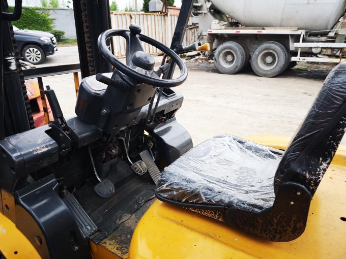tcm χρησιμοποιημένη forklift diesel χειρωνακτική μηχανή isuzu 3 τόνου με τον ιστό 3000mm